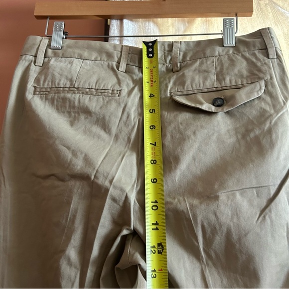 Everlane‎ Relaxed Taper Air Chino Khaki Pant Organic Cotton Tan NEW Size 31x32 - Picture 8 of 9